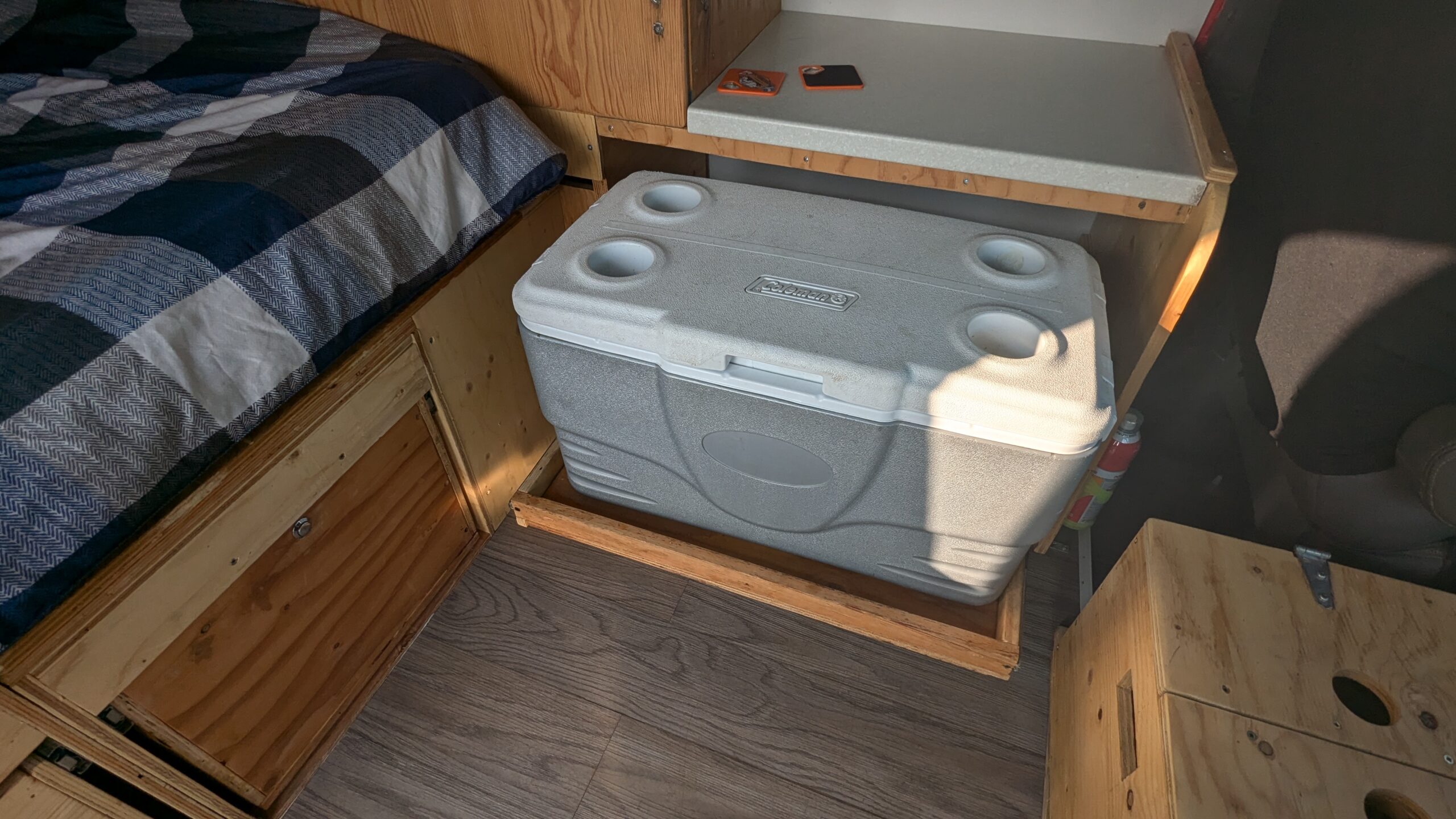 Glacière amovible pour amener avec vous