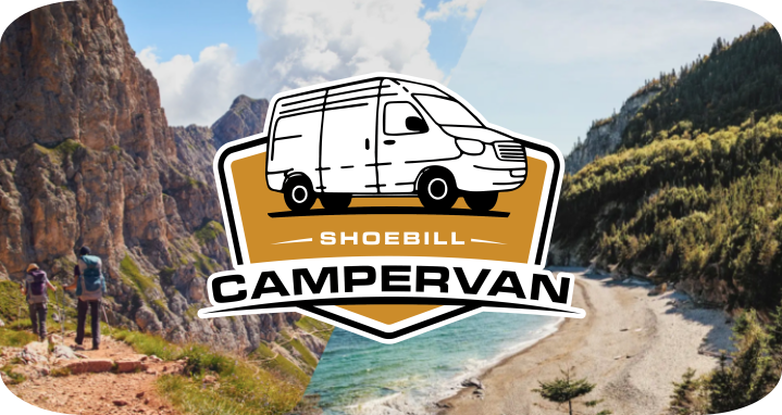 Shoebill Campervan banner home